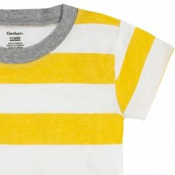 Outlet 👏 Gerber® 3-Pack Baby & Toddler Boys Neat Neutrals Short Sleeve Pocket Tees 👍 12 Gerber® 3-Pack Baby & Toddler Boys Neat Neutrals Short Sleeve Pocket Tees