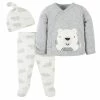 Gerber® 3-Piece Baby Boys Bear Take-Me-Home Set BabyPreemie - 24M