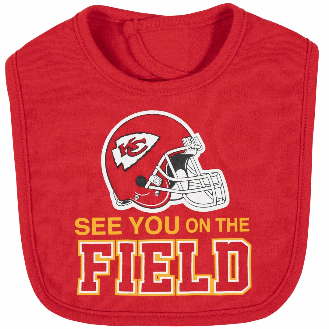 Best reviews of 👍 NFL Kansas City Chiefs 3-Piece Baby Boys Bodysuit, Bib, And Cap Set ✨ 4 NFL Kansas City Chiefs 3-Piece Baby Boys Bodysuit, Bib, And Cap Set