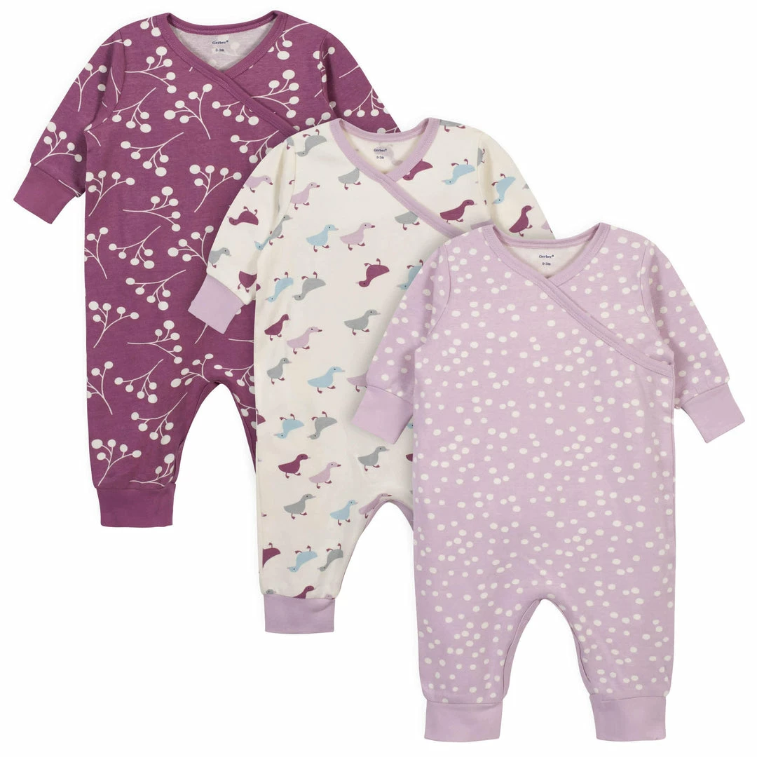 Best reviews of 🛒 Gerber® BabyPreemie - 24M 3-Piece Baby 👧 Girls Comfy Stretch Ducklings Coverall Set 🛒 1 Gerber® BabyPreemie - 24M 3-Piece Baby Girls Comfy Stretch Ducklings Coverall Set