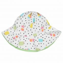 Gerber® 3-Piece Baby Girls' Frozen Treats Dress, Diaper Cover, And Hat Set BabyPreemie - 24M