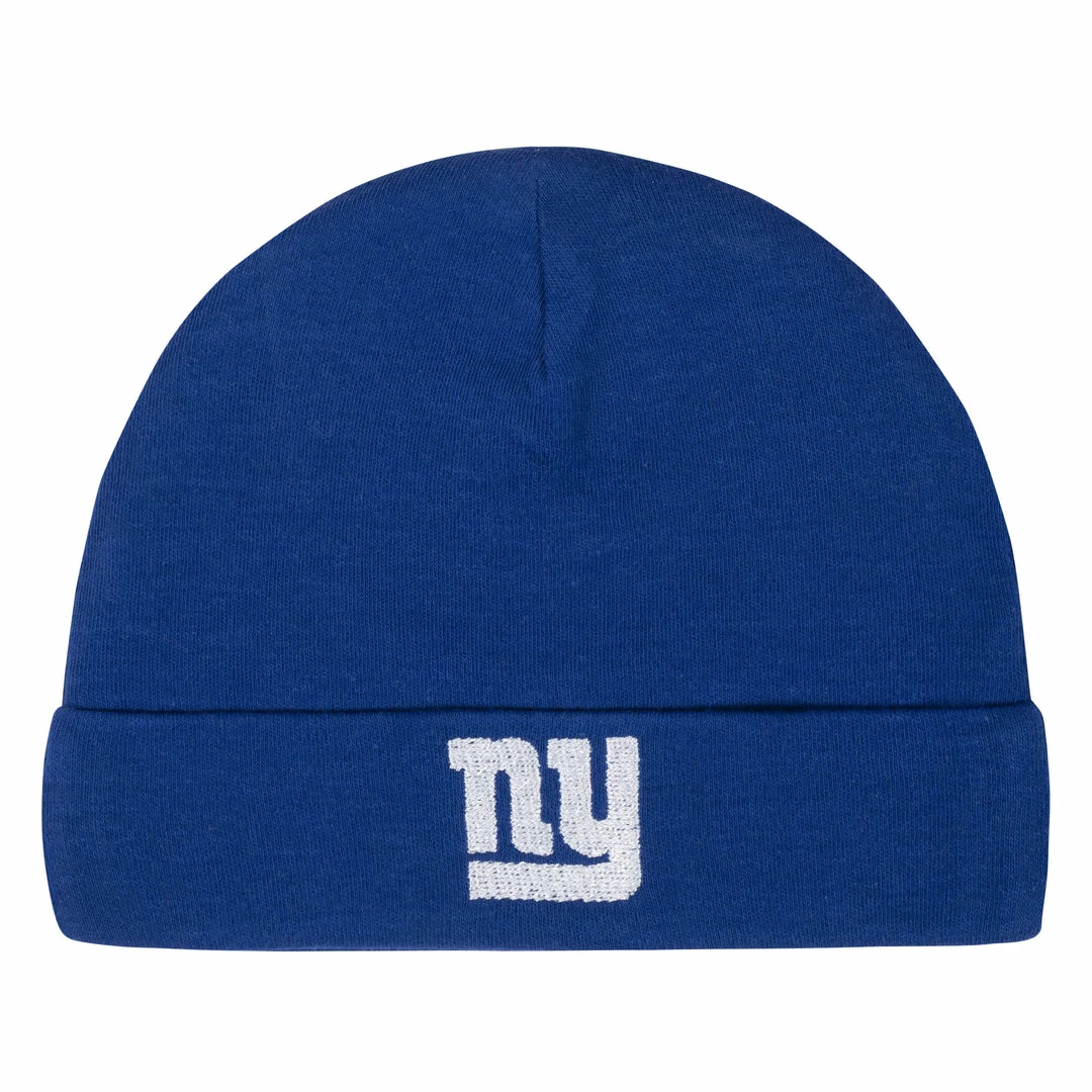 Promo 🥰 NFL BabyPreemie - 24M New York Giants 3-Piece Baby Boys Bodysuit, Pant, And Cap Set 🥰 4 NFL BabyPreemie - 24M New York Giants 3-Piece Baby Boys Bodysuit, Pant, And Cap Set