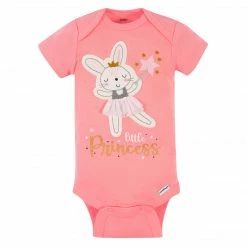 Gerber® 5-Pack Baby Girls Ballerina Short Sleeve Onesies® Bodysuits BabyPreemie - 24M