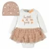 Gerber® 2-Piece Baby Girls Sweet As Pie Skirted Onesies® Bodysuit & Cap BabyPreemie - 24M