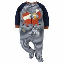 Gerber® BabyPreemie - 24M 2-Pack Baby Boys Fox Sleep 'n Plays