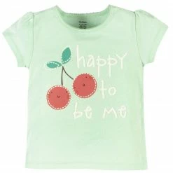 Gerber® BabyPreemie - 24M Girls 4-Piece Cherry Kisses Tees, Skort, & Pants Set