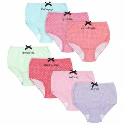 Gerber® 7-Pack Toddler Girls "Be Happy" Panties