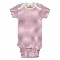 Gerber® 5-Pack Baby Girls Comfy Stretch Ducklings Short Sleeve Onesies® Bodysuits