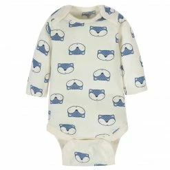 Gerber® BabyPreemie - 24M 6-Pack Baby Boys Fox Long Sleeve Onesies® Bodysuits