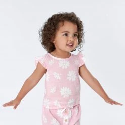 Top 10 😍 Gerber® Kids BabyPreemie - 24M Infant & Toddler 👧 Girls Pink Floral Gauze Shorts ✔️ 12 Gerber® Kids BabyPreemie - 24M Infant & Toddler Girls Pink Floral Gauze Shorts