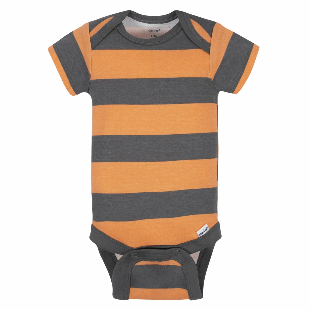 Discount 🎉 Gerber® 5-Pack Baby Boys Comfy Stretch Bicycle Short Sleeve Onesies® Bodysuits BabyPreemie - 24M 🥰 6 Gerber® 5-Pack Baby Boys Comfy Stretch Bicycle Short Sleeve Onesies® Bodysuits BabyPreemie - 24M