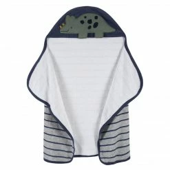 Gerber® Baby Boys Dino Hooded Bath Wrap