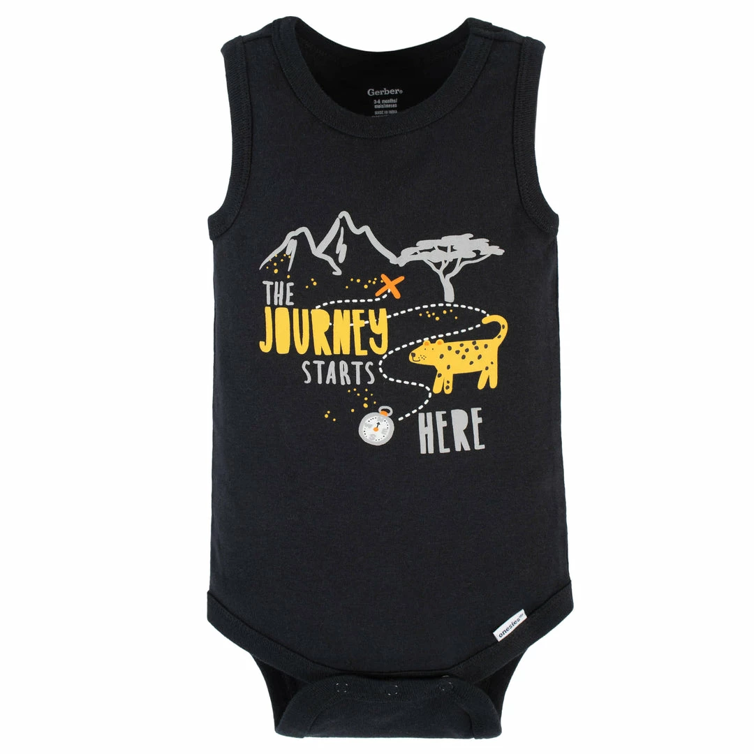 Coupon 😀 Gerber® 4-Pack Baby Boys Wild At Heart Tank Onesies® Bodysuits See What's New 🔥 8 Gerber® 4-Pack Baby Boys Wild At Heart Tank Onesies® Bodysuits See What's New
