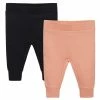 Gerber® BabyPreemie - 24M 2-Pack Baby Girls Comfy Stretch Orange & Black Pants