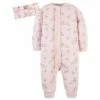 Gerber® 2-Piece Baby Girls Feelin' Floral Coverall & Headband Set BabyPreemie - 24M