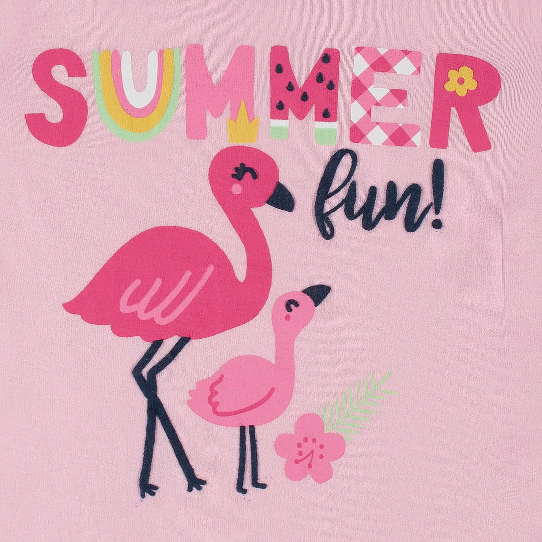 Cheapest ⭐ Gerber® 4-Piece Infant & Toddler 👧 Girls 🌞 Summer Blossom Snug Fit Cotton Pajamas See What's New 🥰 5 Gerber® 4-Piece Infant & Toddler Girls Summer Blossom Snug Fit Cotton Pajamas See What's New