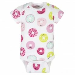 8-Pack Baby Girls Sweet Treats Onesies® Brand Bodysuits BabyPreemie - 24M