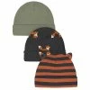 Gerber® 3-Pack Baby Boys Camping Organic Caps