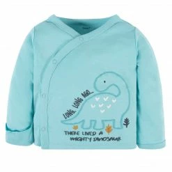 Gerber® 3-Piece Baby Boys Dino Blues Take Me Home Set