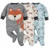 Gerber® 3-Pack Baby Boys Fox Sleep 'N Plays