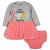 Gerber® 2-Piece Baby Girls Rainbow Organic Dress Set BabyPreemie - 24M
