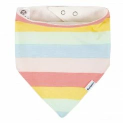Gerber® 4-Pack Baby Girls Rainbow Bandana Bibs