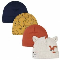 Gerber® BabyPreemie - 24M 18-Piece Baby Boys Fox Onesies® Bodysuit, Mitten, Cap, & Sock Set