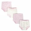 Gerber® 4-Pack Toddler Girls Bunny Training Pants BabyPreemie - 24M