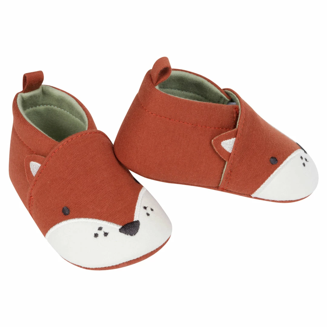 Best deal ⌛ Gerber® Baby Boys Fox Jersey 👟 Shoes 🥰 1 Gerber® Baby Boys Fox Jersey Shoes