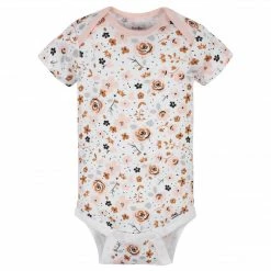 Gerber® BabyPreemie - 24M 5-Pack Baby Girls Princess Organic Onesies® Bodysuits