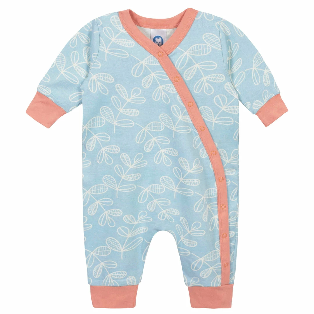 Buy 🥰 Gerber® BabyPreemie - 24M 3-Piece Baby 👧 Girls Comfy Stretch Flower Pot Coverall Set 👏 4 Gerber® BabyPreemie - 24M 3-Piece Baby Girls Comfy Stretch Flower Pot Coverall Set