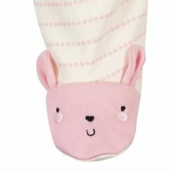 Gerber® Organic 2-Pack Baby Girls Bunny Sleep 'N Plays
