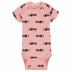 6-Piece Baby Girls Bunny Onesies® Brand Bodysuits & Pants Set