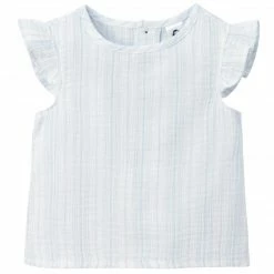 Gerber® Kids Infant & Toddler Girls Striped Gauze Flutter Sleeve Top BabyPreemie - 24M