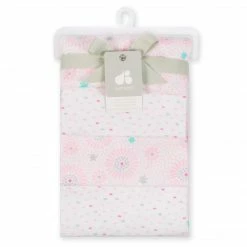 Just Born By Gerber® BabyPreemie - 24M 4-Pack Pink Floral Baby Girls Receiving Blankets