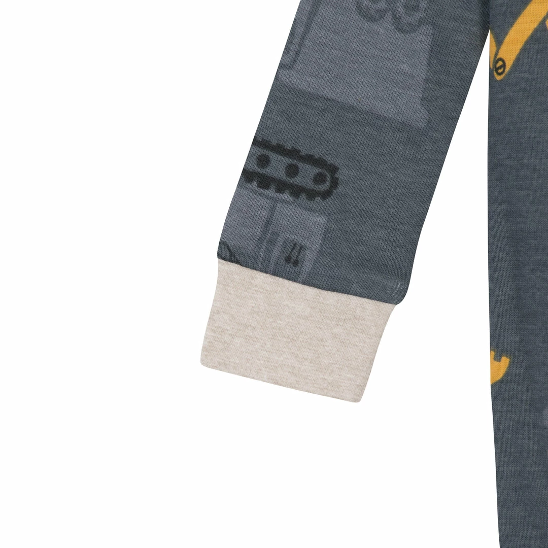 Outlet 💯 Gerber® 2-Pack Baby & Toddler Boys Construction Trucks Snug Fit Footed Cotton Pajamas 🌟 5 Gerber® 2-Pack Baby & Toddler Boys Construction Trucks Snug Fit Footed Cotton Pajamas