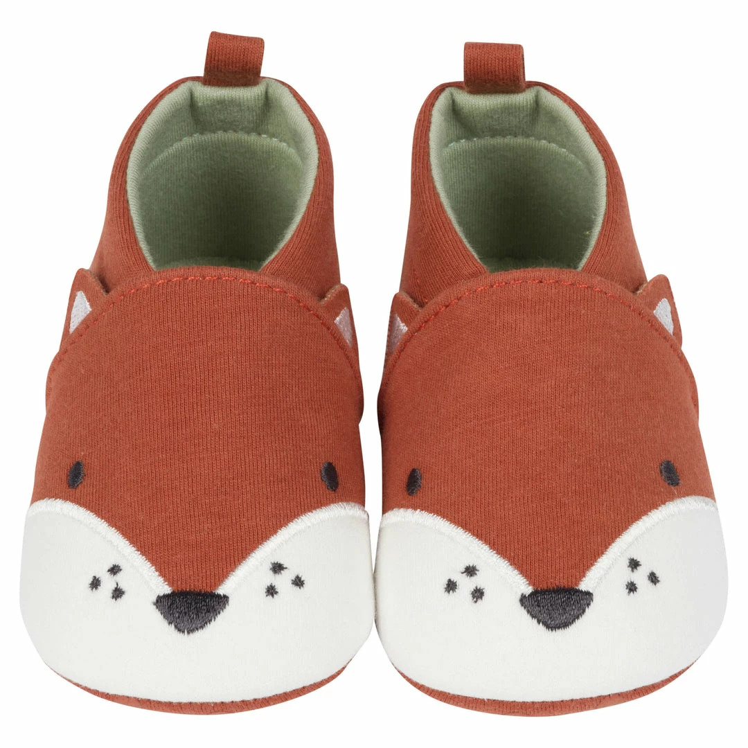 Best deal ⌛ Gerber® Baby Boys Fox Jersey 👟 Shoes 🥰 2 Gerber® Baby Boys Fox Jersey Shoes