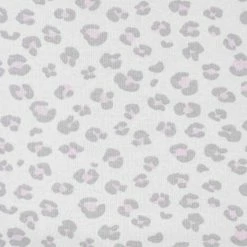 Gerber® 3-Piece Baby Girls Comfy Stretch Floral Leopard Long Sleeve Shirt, Footed Pant, & Cap Set BabyPreemie - 24M