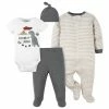 Gerber® BabyPreemie - 24M 4-Piece Baby Boys Dino Outfit Set