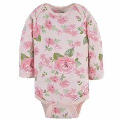 Gerber® BabyPreemie - 24M 3-Pack Baby Girls Feelin' Floral Long Sleeve Onesies® Bodysuits
