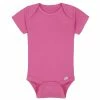 Gerber® Solid Essentials Premium Short Sleeve Onesies® Bodysuit - Hot Pink