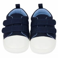 Gerber® Baby Boys Navy Canvas Shoes