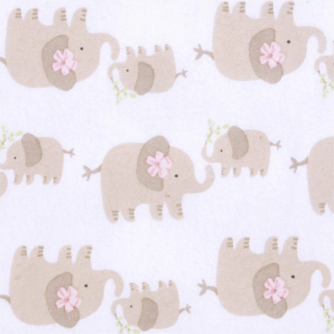 Deals 🥰 Gerber® 5-Pack Baby 👧 Girls Elephants Flannel Receiving Blankets BabyPreemie - 24M ✨ 2 Gerber® 5-Pack Baby Girls Elephants Flannel Receiving Blankets BabyPreemie - 24M