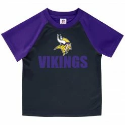 NFL Minnesota Vikings Boys Short Sleeve Tee Shirt Toddler2T - 5T