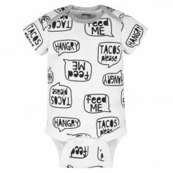 BabyPreemie - 24M 6-Piece Baby Boys Pizza Onesies® Brand Bodysuits & Pants Set