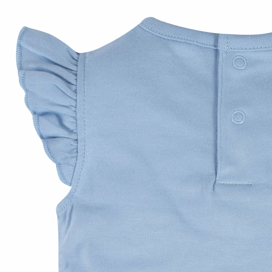 Best Pirce 🌟 Gerber® 3-Piece Baby 👧 Girls Sunny Garden Onesies® Bodysuit, Diaper Cover & Headband Set 🤩 6 Gerber® 3-Piece Baby Girls Sunny Garden Onesies® Bodysuit, Diaper Cover & Headband Set