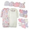 Gerber® BabyPreemie - 24M 16-Piece Baby Girls Bunny Ballerina Gown, Mitten, Cap, & Sock Set