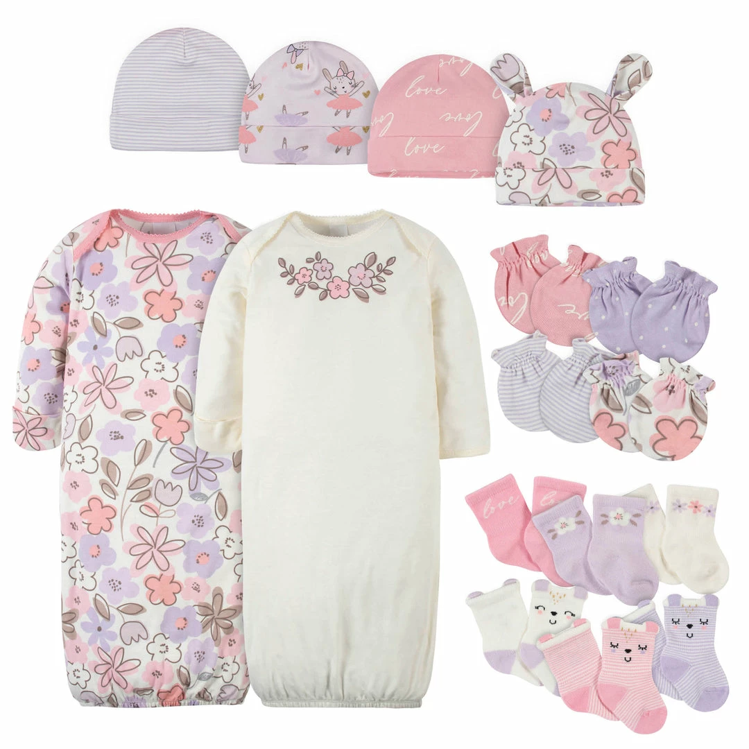 Best reviews of 😉 Gerber® BabyPreemie - 24M 16-Piece Baby 👧 Girls Bunny Ballerina Gown, Mitten, Cap, & Sock Set 🎉 1 Gerber® BabyPreemie - 24M 16-Piece Baby Girls Bunny Ballerina Gown, Mitten, Cap, & Sock Set