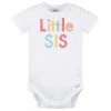 Gerber® Baby Girl "Little Sis" Short Sleeve Onesies® Bodysuit