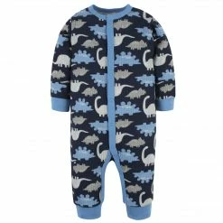 Gerber® BabyPreemie - 24M 4-Piece Baby Boys Dino & Bear Coveralls & Cap Set